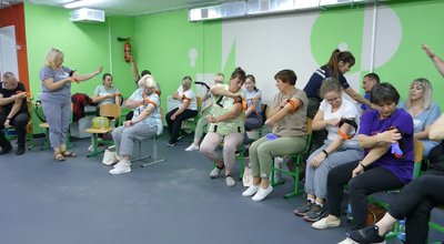 Медики прикордоння проходять безкоштовні тренінги з першої допомоги на Сумщині Медики прикордоння проходять безкоштовні тренінги з першої допомоги на Сумщині