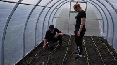 Школяр із Миколаївщини облаштував теплиці та вирощує овочі Школяр із Миколаївщини облаштував теплиці та вирощує овочі