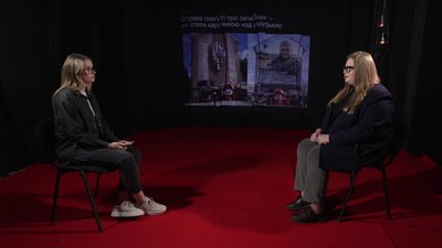 Інтерв'ю з дизайнеркою. Мурал військовому Тарасу Давидюку