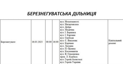 15 травня частина Миколаєва та області залишиться без світла 15 травня частина Миколаєва та області залишиться без світла