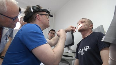 лікарі, хірурги, пацієнт, огляд лікарі, хірурги, пацієнт, огляд
