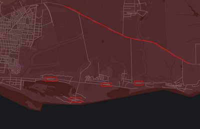 Біля Маріуполя росіяни ремонтують дорогу, яка сполучатиме місто з трасою на Крим — міськрада Біля Маріуполя росіяни ремонтують дорогу, яка сполучатиме місто з трасою на Крим — міськрада