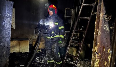 Один чоловік загинув та один травмувався внаслідок пожеж, 17 лютого 2026 року, Хмельниччина