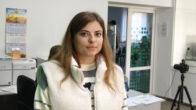 Кандидатка у водії категорії "B" Любов Березянська Кандидатка у водії категорії "B" Любов Березянська