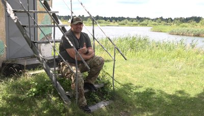 Сергій Варакін "Смайл", командир роти снайперів в 58 бригаді Сергій Варакін "Смайл", командир роти снайперів в 58 бригаді