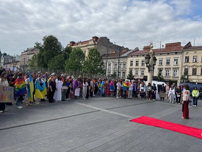 У Львові проходить ЛГБТІК+ акція "ЛьвівПрайд 2026"