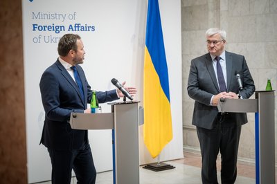 Міністр закордонних справ Естонії прибув із візитом до Києва