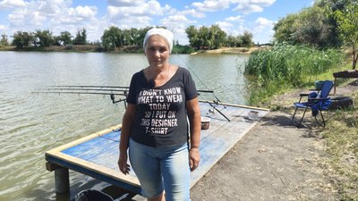 Місцеві жителі власними силами облаштовують ставок на Миколаївщині Місцеві жителі власними силами облаштовують ставок на Миколаївщині
