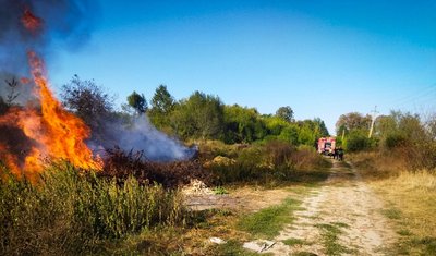 Надзвичайний рівень пожежної небезпеки: на Хмельниччині вигоріло понад 8000 кв.м екосистем Надзвичайний рівень пожежної небезпеки: на Хмельниччині вигоріло понад 8000 кв.м екосистем