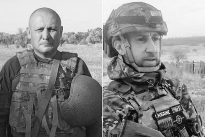 Загиблі військові Віталій Карпов та Степан Оликсійчук Загиблі військові Віталій Карпов та Степан Оликсійчук