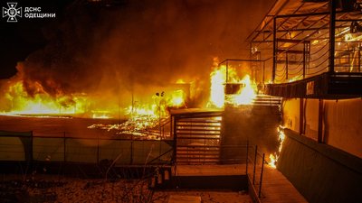 В Одесі сталася пожежа у клубі "Трумен"