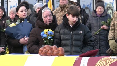 З військовим Вадимом Бабіним попрощалися у Рівному З військовим Вадимом Бабіним попрощалися у Рівному