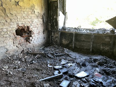 У Полтавському районі, де стався приліт, деякі місцеві виїжджають через небезпеку У Полтавському районі, де стався приліт, деякі місцеві виїжджають через небезпеку