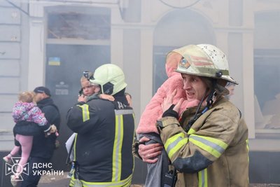 Удар російського безпілотника по дитячому садочку в Харкові, 22 жовтня 2025 року