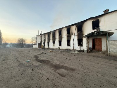 Наслідки ударів БпЛА по Золочеву Наслідки ударів БпЛА по Золочеву