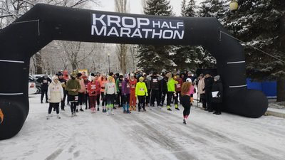 У Кропивницькому відбувся забіг на підтримку бігунів, які захищають Україну У Кропивницькому відбувся забіг на підтримку бігунів, які захищають Україну