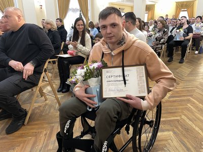 У Полтаві ветерани війни отримали сертифікати на житло У Полтаві ветерани війни отримали сертифікати на житло