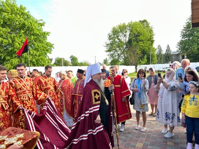 У ОВРУЧІ ЕПІФАНІЙ ОСВЯТИВ ПЕРШИЙ ХРАМ ПЦУ У ОВРУЧІ ЕПІФАНІЙ ОСВЯТИВ ПЕРШИЙ ХРАМ ПЦУ