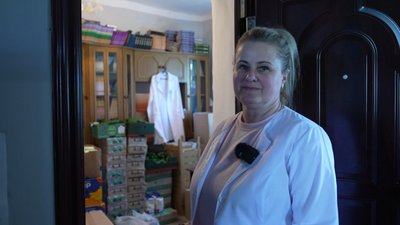 Людмила Шиманська, медсестра, Космиринська школа