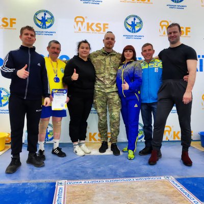 Команда Рівненської області перемогла на чемпіонаті Асоціації гирьового спорту України