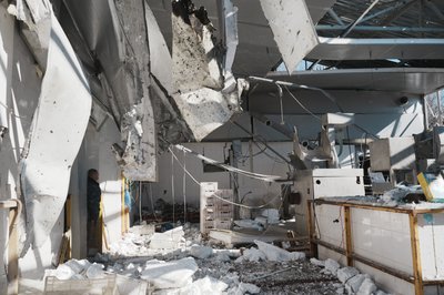 Розбите підприємство харчової промисловості в Харкові Розбите підприємство харчової промисловості в Харкові