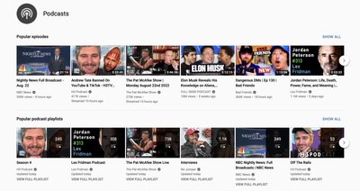 YouTube запускає спеціальну сторінку для подкастів YouTube запускає спеціальну сторінку для подкастів