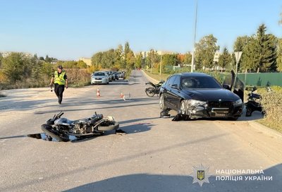 На Львівщині у шести ДТП за участю мотоциклів травмувалися семеро людей На Львівщині у шести ДТП за участю мотоциклів травмувалися семеро людей