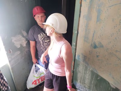 Мешканці будинку, який вибухнув 22 червня Мешканці будинку, який вибухнув 22 червня