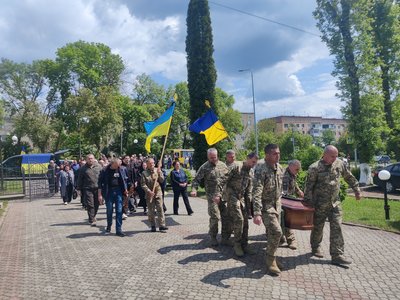Володимир Зозуляк, ЗСУ, Тернопільщина, похорон