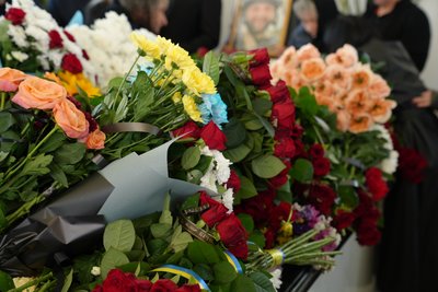 Квіти, прощання, похорон Романа Веркальця Квіти, прощання, похорон Романа Веркальця