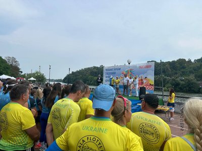 У Житомирі стартував чемпіонат України з веслування на човнах «Дракон» У Житомирі стартував чемпіонат України з веслування на човнах «Дракон»
