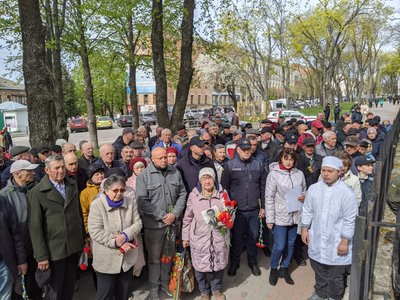 У містах на Черкащині з нагоди 40-их роковин Чорнобильської катастрофи вшанували памʼять ліквідаторів У містах на Черкащині з нагоди 40-их роковин Чорнобильської катастрофи вшанували памʼять ліквідаторів
