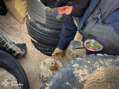 В Одесі підірвали якірну міну