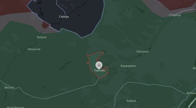 Тернова на мапі, 9 січня 2026 року Тернова на мапі, 9 січня 2026 року