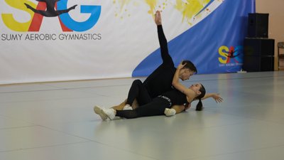 Сумські спортсмени готуються до Всесвітніх ігор зі спортивної аеробіки Сумські спортсмени готуються до Всесвітніх ігор зі спортивної аеробіки