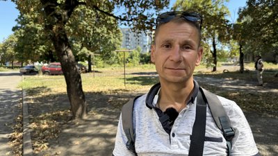 Житель Добропілля Сергій Донецька область