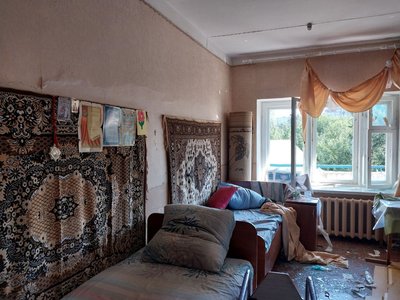 Сумський пансіонат для літніх людей: другий день після обстрілу