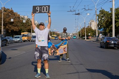 У Сумах та Ромнах долучились до забігу «Шаную воїнів – біжу за Героїв України» У Сумах та Ромнах долучились до забігу «Шаную воїнів – біжу за Героїв України»
