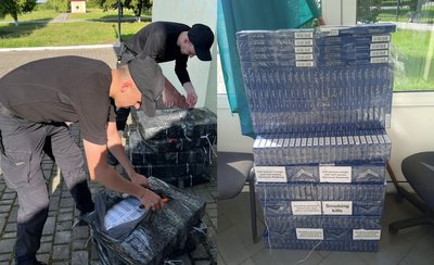 На Волині у вантажних вагонах поїзда знайшли сховані в чорній руді безакцизні сигарети На Волині у вантажних вагонах поїзда знайшли сховані в чорній руді безакцизні сигарети