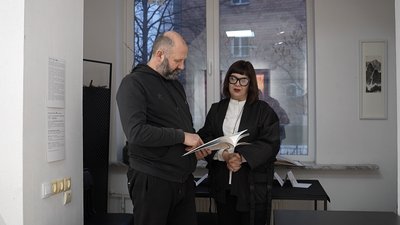У Сумах показали виставку художника з Тайваню У Сумах показали виставку художника з Тайваню