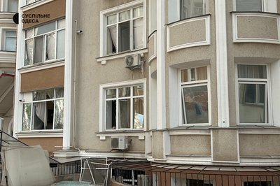 Унаслідок атаки РФ на Одесу пошкоджені житлові будинки Унаслідок атаки РФ на Одесу пошкоджені житлові будинки