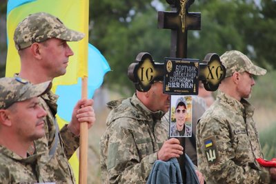 На Одещині попрощались із загиблим захисником Олександром Бортником