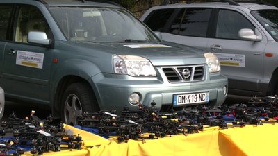 У Рівному волонтери передали дрони та автомобілі У Рівному волонтери передали дрони та автомобілі