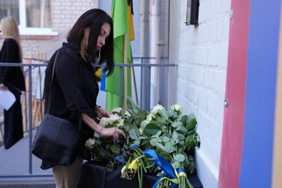 Мисткині Вероніці Кожушко відкрили меморіальну дошку у Харкові 7 Мисткині Вероніці Кожушко відкрили меморіальну дошку у Харкові 7