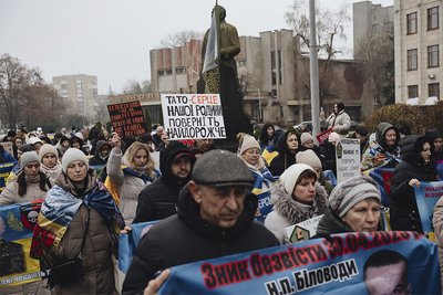 Вчергове в Житомирі провели акцію на підтримку полонених і зниклих безвісти Вчергове в Житомирі провели акцію на підтримку полонених і зниклих безвісти