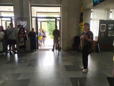 Захід, приурочений роковинам теракту в Оленівці Захід, приурочений роковинам теракту в Оленівці