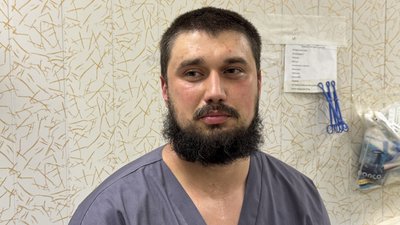 Фельдшер польового шпиталю ДПСУ Роман Донецька область Фельдшер польового шпиталю ДПСУ Роман Донецька область