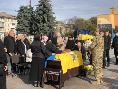Попрощалися з військовим Романом Ягущиним у Рівному Попрощалися з військовим Романом Ягущиним у Рівному