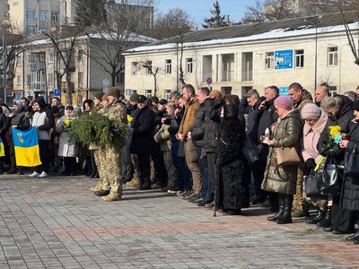 У Тернополі вшанували Героїв Небесної Сотні, Небесна Сотня, 20 лютого 2026 року У Тернополі вшанували Героїв Небесної Сотні, Небесна Сотня, 20 лютого 2026 року