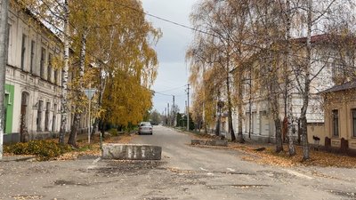 Вовчанськ після деокупації, жовтень 2022 року Вовчанськ після деокупації, жовтень 2022 року